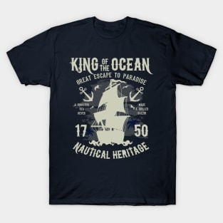 King Of The Ocean Ship T-Shirt